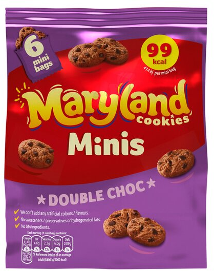 Maryland Cookies Minis Double Choc